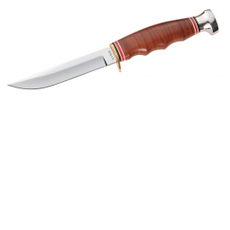Ka-Bar Hunter Field Knife - Brown - Fixed Blade - Kabar Knives